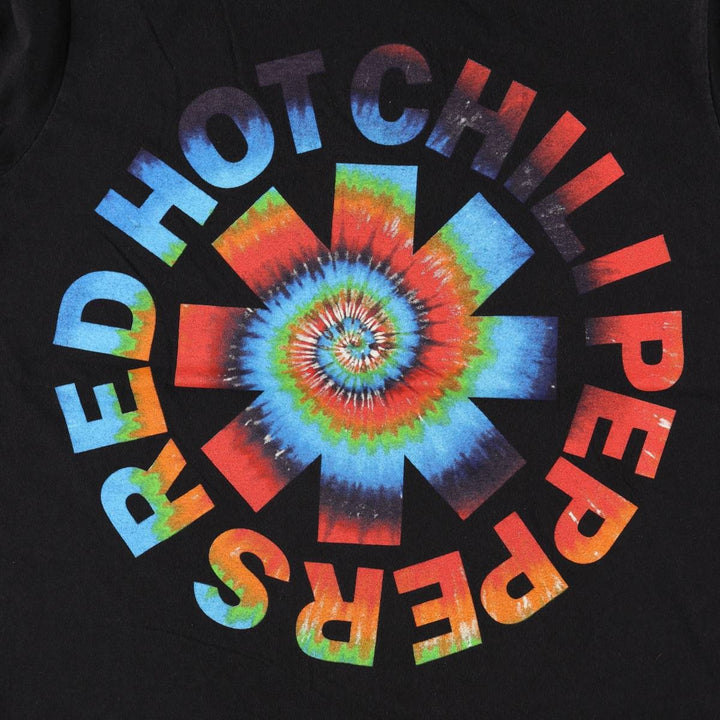 RED HOT CHILI PEPPERS Red Hot Chili Peppers Band T-shirt Band T Men's M size cotton black type Vintage Second Hand