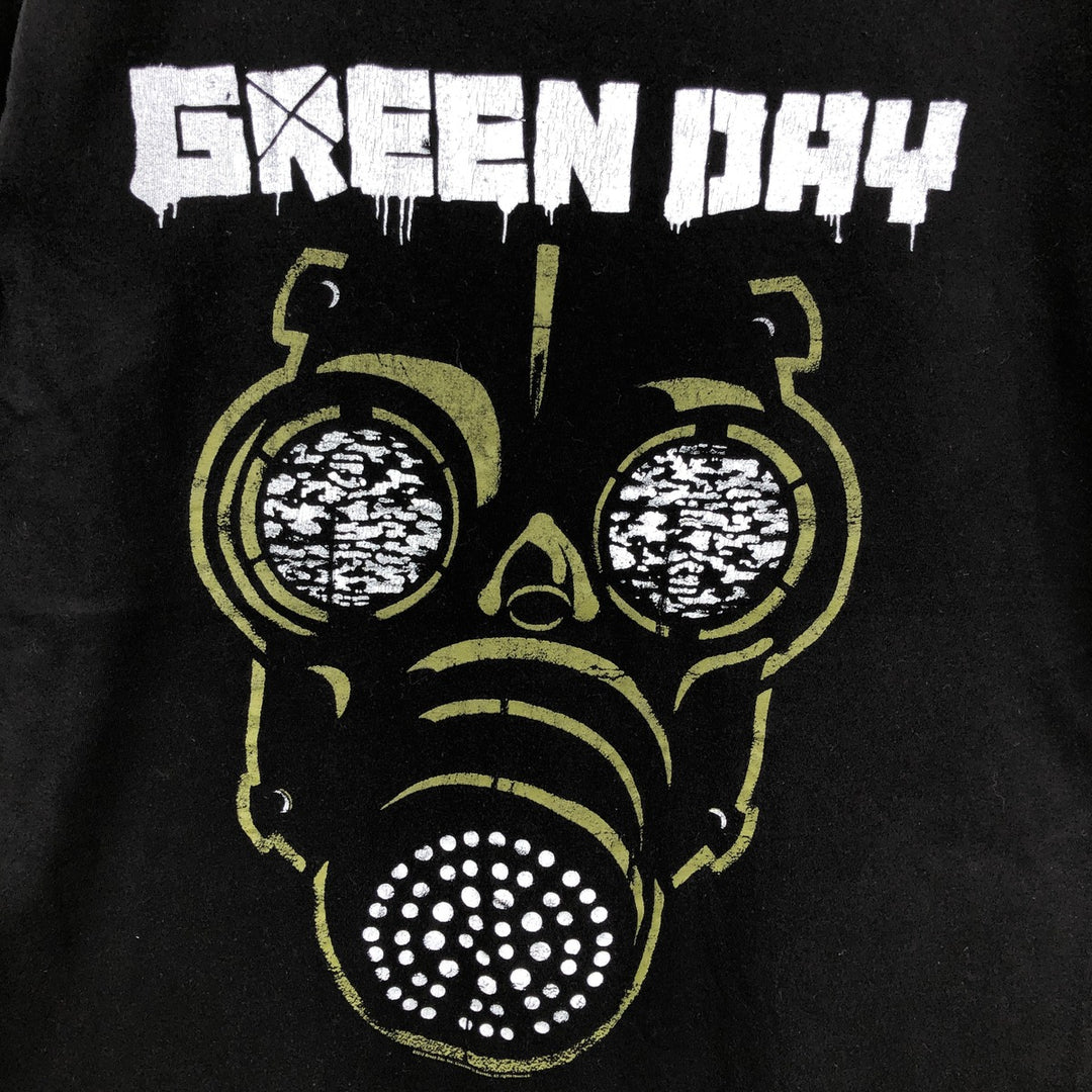 B AND C COLLECTION GREEN DAY Band T-shirt (Men's XL equivalent) cotton black type Vintage Second Hand