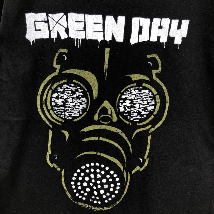 B AND C COLLECTION GREEN DAY Band T-shirt (Men's XL equivalent) cotton black type Vintage Second Hand