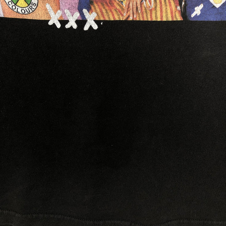 Cross Colours TLC Wrap T-Shirt (Men's Size L) cotton black type Vintage Second Hand