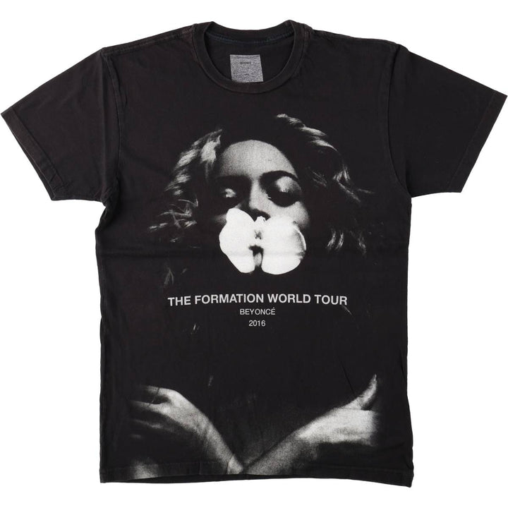 BEYONCE Rap T-Shirt (Men's Size S) cotton black type Vintage Second Hand