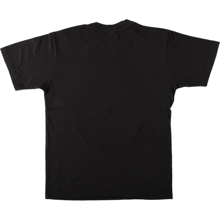KURT COBAIN Kurt Cobain band T-shirt band T men's size S unclear black type Vintage Second Hand