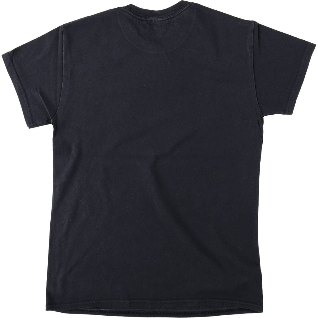 BILLIE EILISH Billie Eilish Band T-shirt Band T Men's S size cotton black type Vintage Second Hand