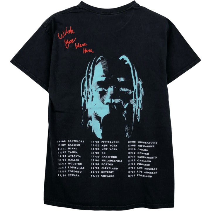 ASTRO WORLD Rap T-shirt, Men's Size Small cotton black type Vintage Second Hand