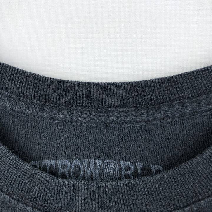 ASTRO WORLD Rap T-shirt, Men's Size Small cotton black type Vintage Second Hand