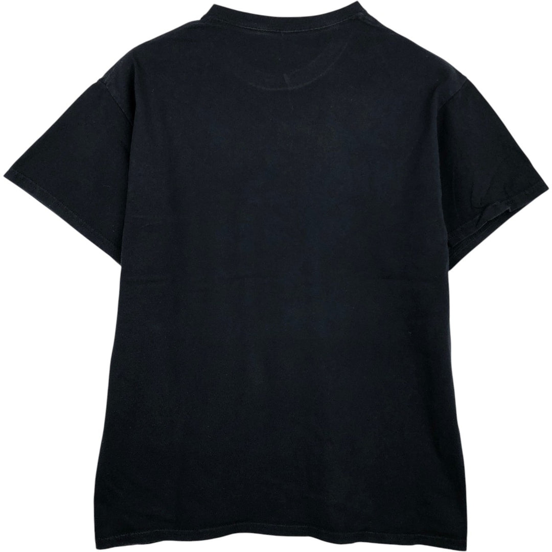 NIRVANA Nirvana Band T-shirt, Band T, Men's L size cotton black type Vintage Second Hand