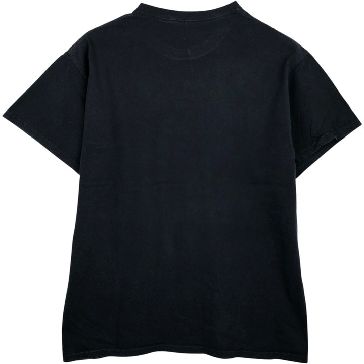 NIRVANA Nirvana Band T-shirt, Band T, Men's L size cotton black type Vintage Second Hand