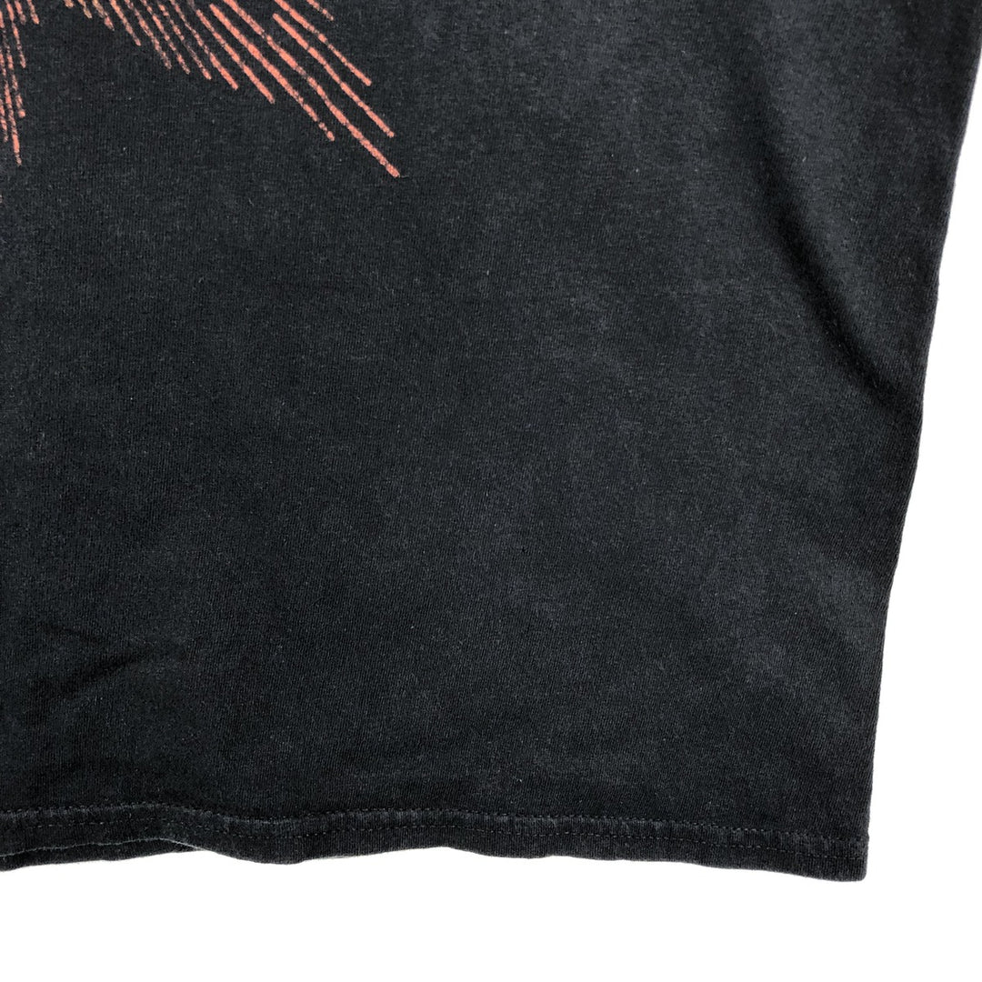 NIRVANA Nirvana Band T-shirt, Band T, Men's L size cotton black type Vintage Second Hand