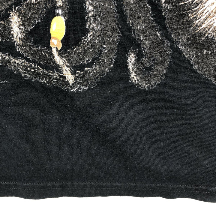 Gildan Bob Marley Band T-shirt (Men's size M) cotton black type Vintage Second Hand
