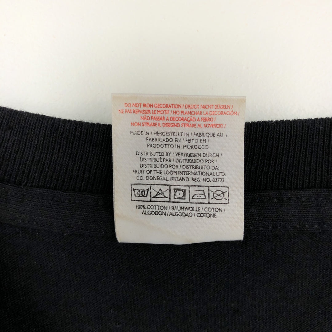 Fruit of the Loom Green Day Band T-shirt (Men's size M equivalent) cotton black type Vintage Second Hand