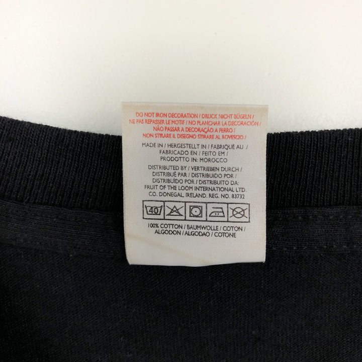 Fruit of the Loom Green Day Band T-shirt (Men's size M equivalent) cotton black type Vintage Second Hand