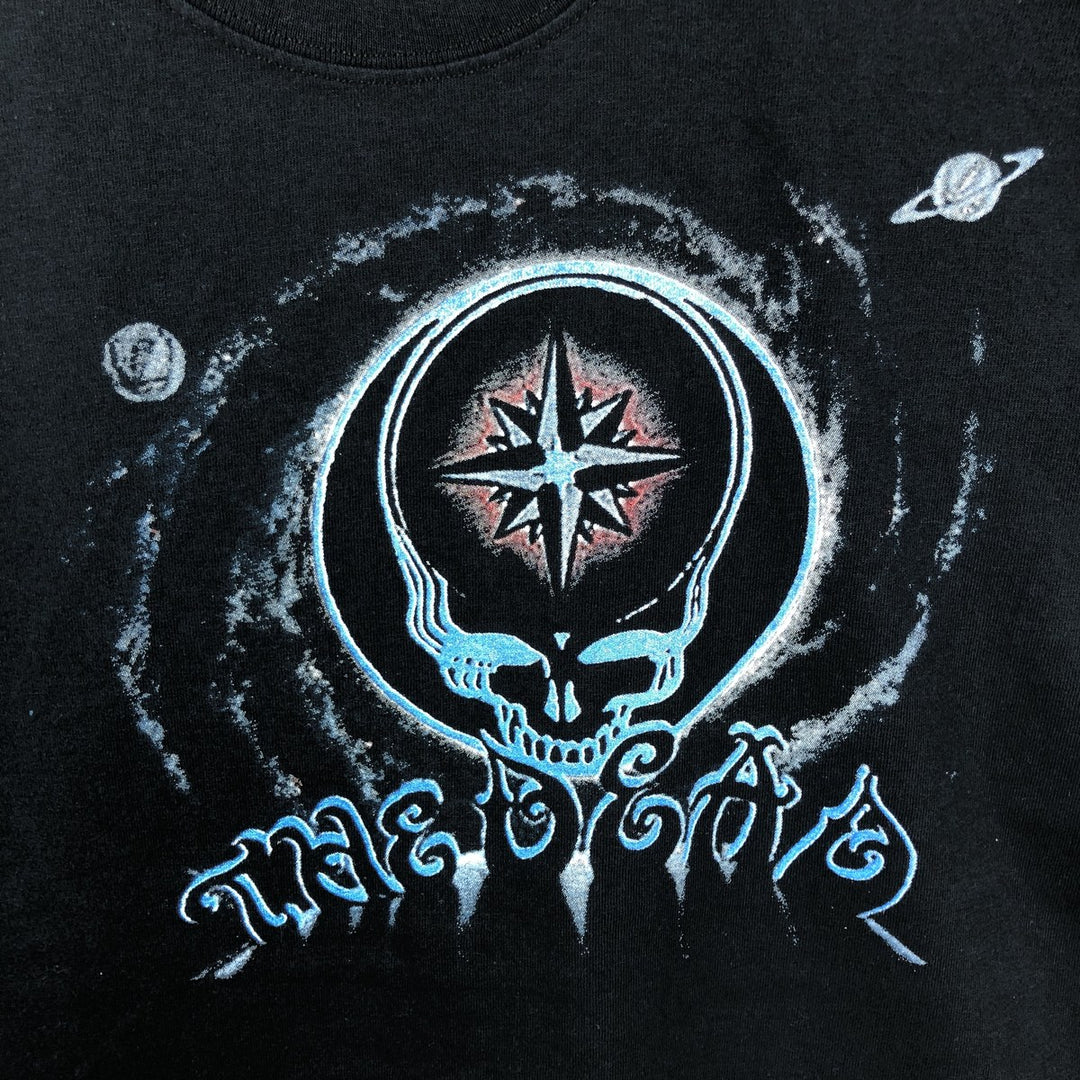 Gildan Grateful Dead Band T-Shirt (Men's Size L) cotton black type Vintage Second Hand