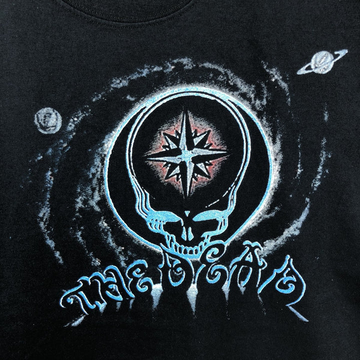 Gildan Grateful Dead Band T-Shirt (Men's Size L) cotton black type Vintage Second Hand