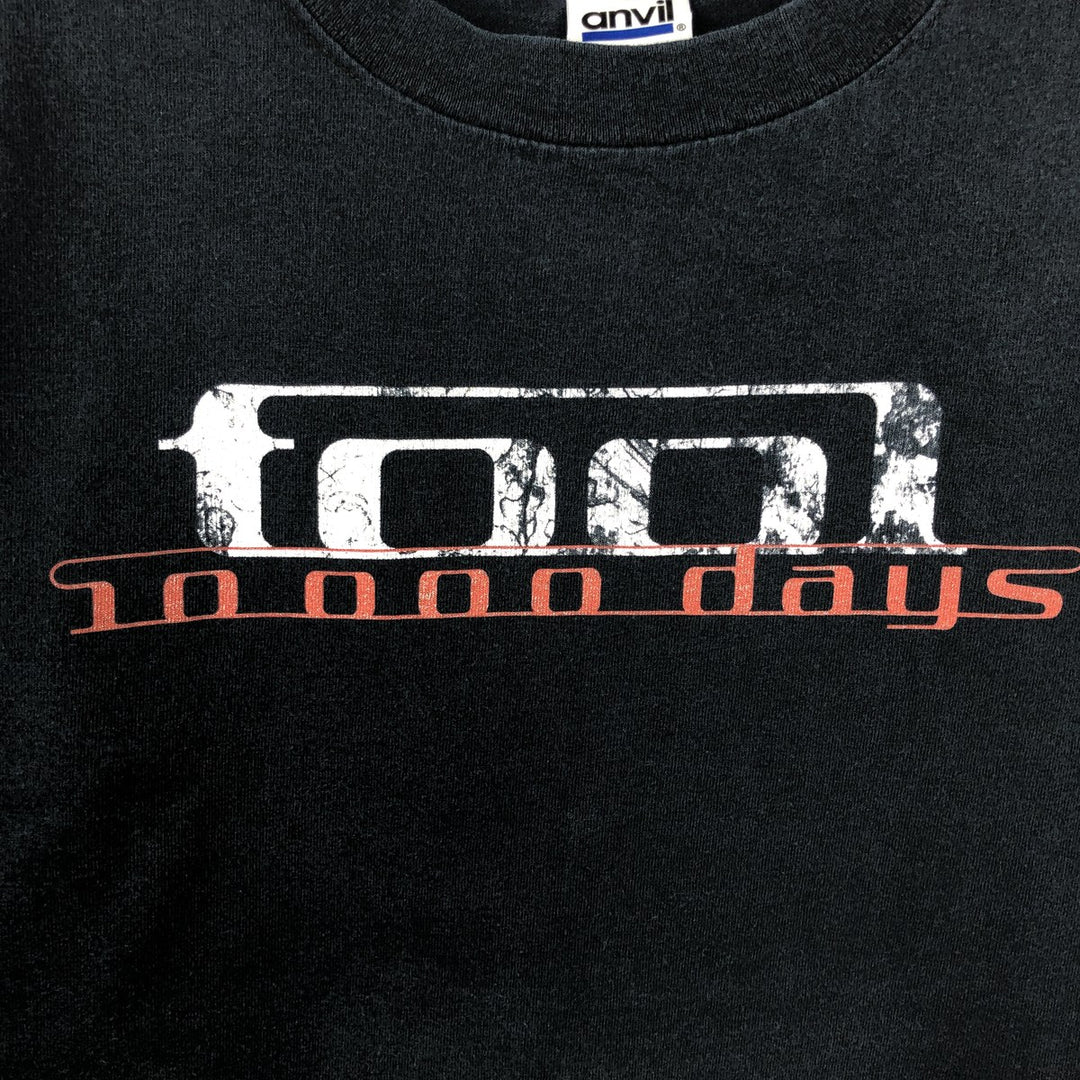 Anvil TOOL Band T-shirt, Men's Size M (approx.) cotton black type Vintage Second Hand
