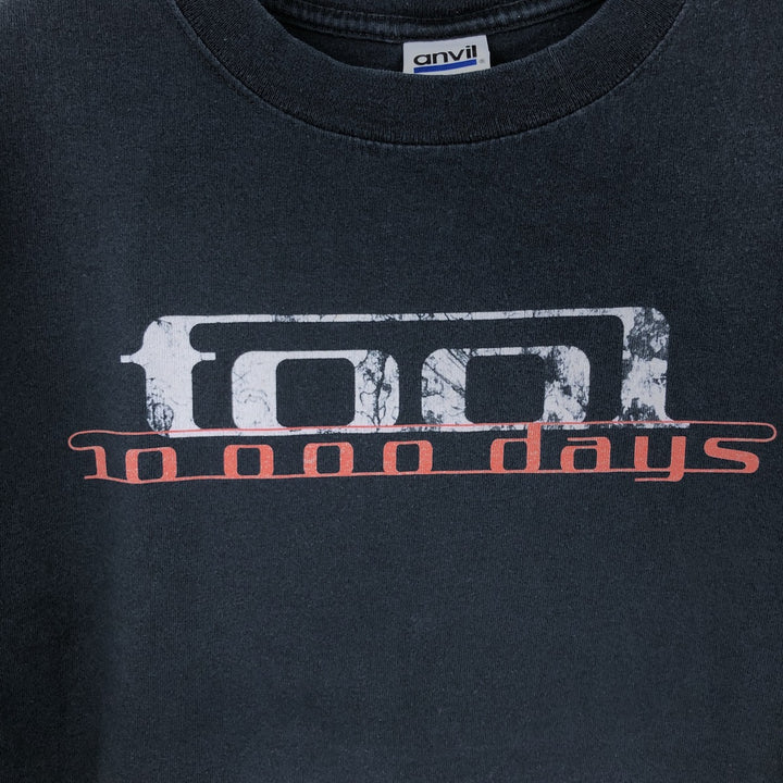 Anvil TOOL Band T-shirt, Men's Size M (approx.) cotton black type Vintage Second Hand