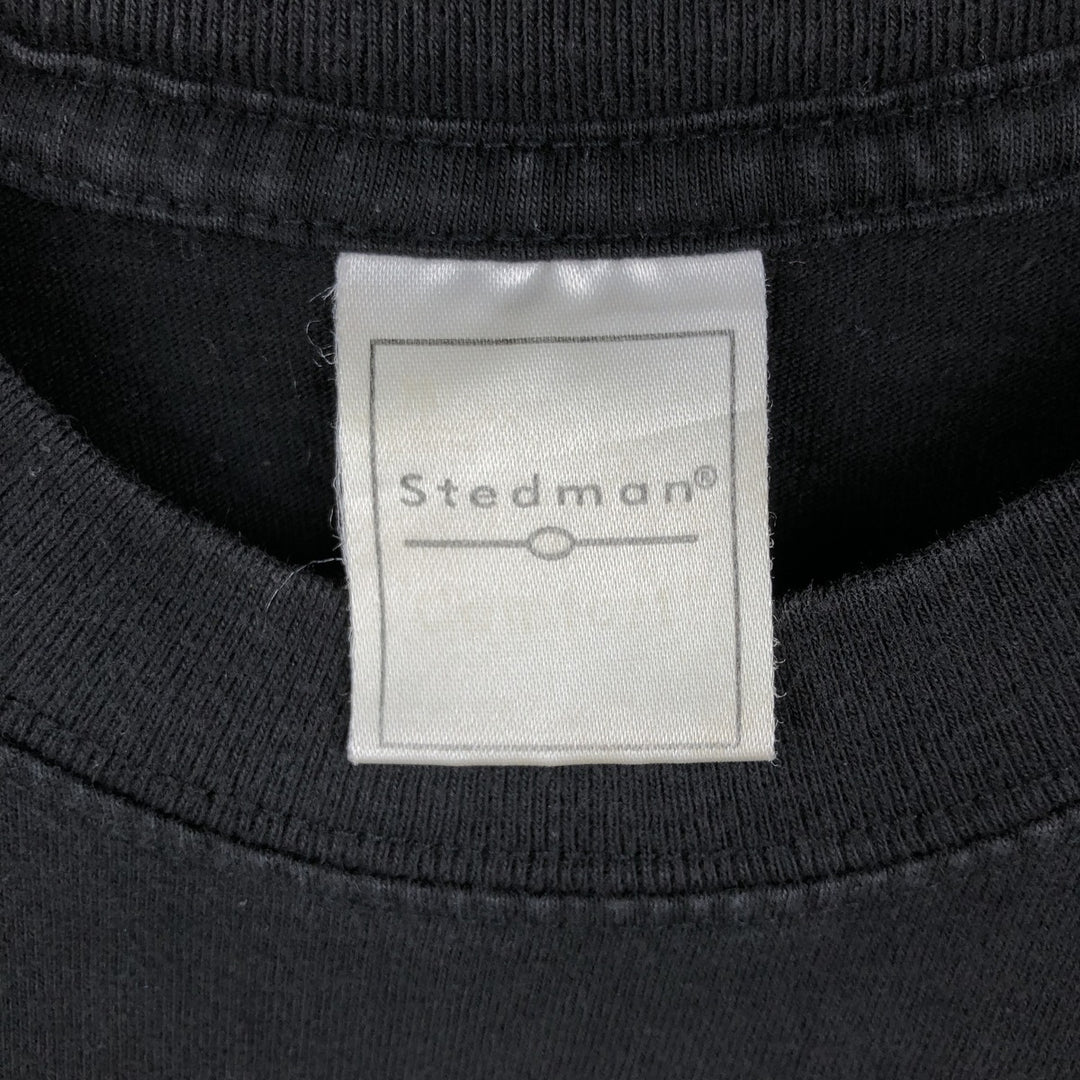 Stedman Tool Band T-Shirt (Men's Size S) cotton black type Vintage Second Hand