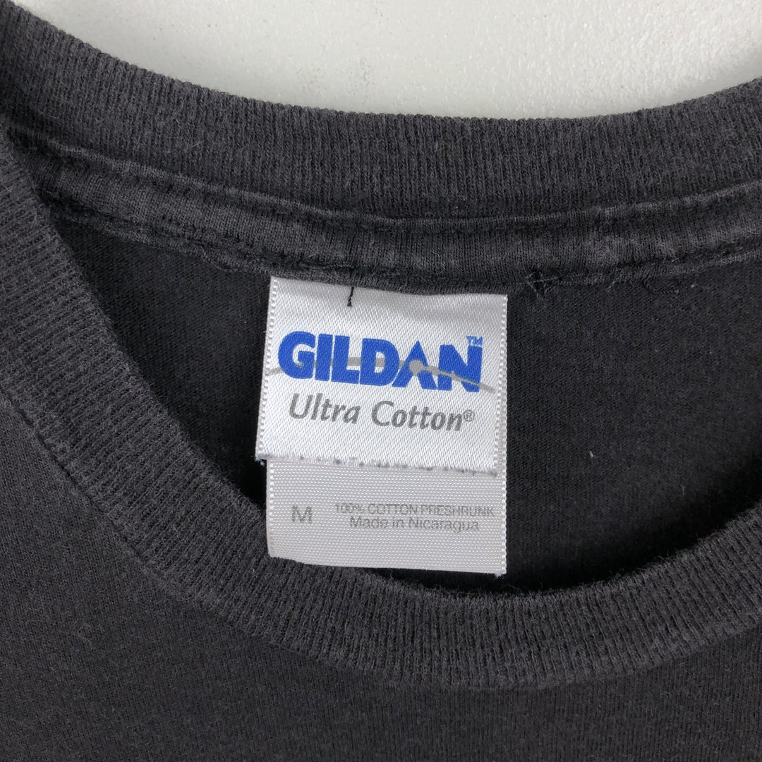 Gildan GREEN DAY Band T-Shirt, Men's Size Medium cotton black type Vintage Second Hand