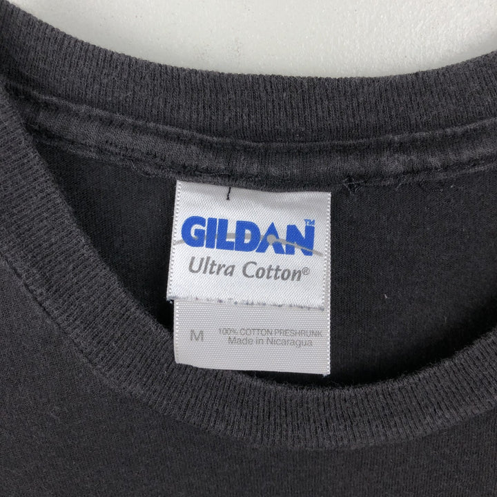 Gildan GREEN DAY Band T-Shirt, Men's Size Medium cotton black type Vintage Second Hand