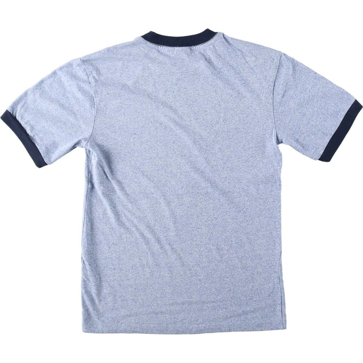 MICKEY MOUSE Ringer T-shirt, Men's Size XS cotton blue type Vintage Second Hand