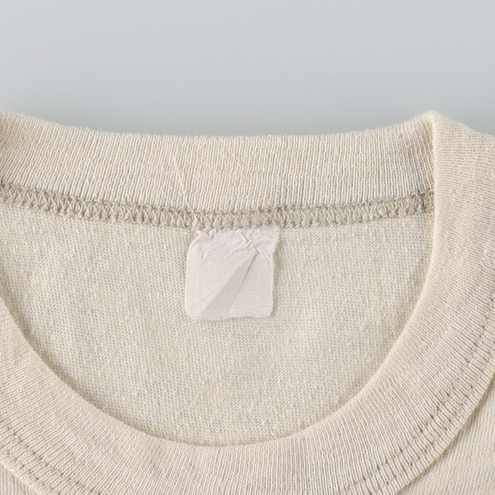 Vintage Printed T-shirt, Women's Size S unclear Beige type Vintage Second Hand
