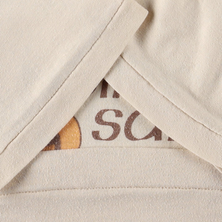 Vintage Printed T-shirt, Women's Size S unclear Beige type Vintage Second Hand