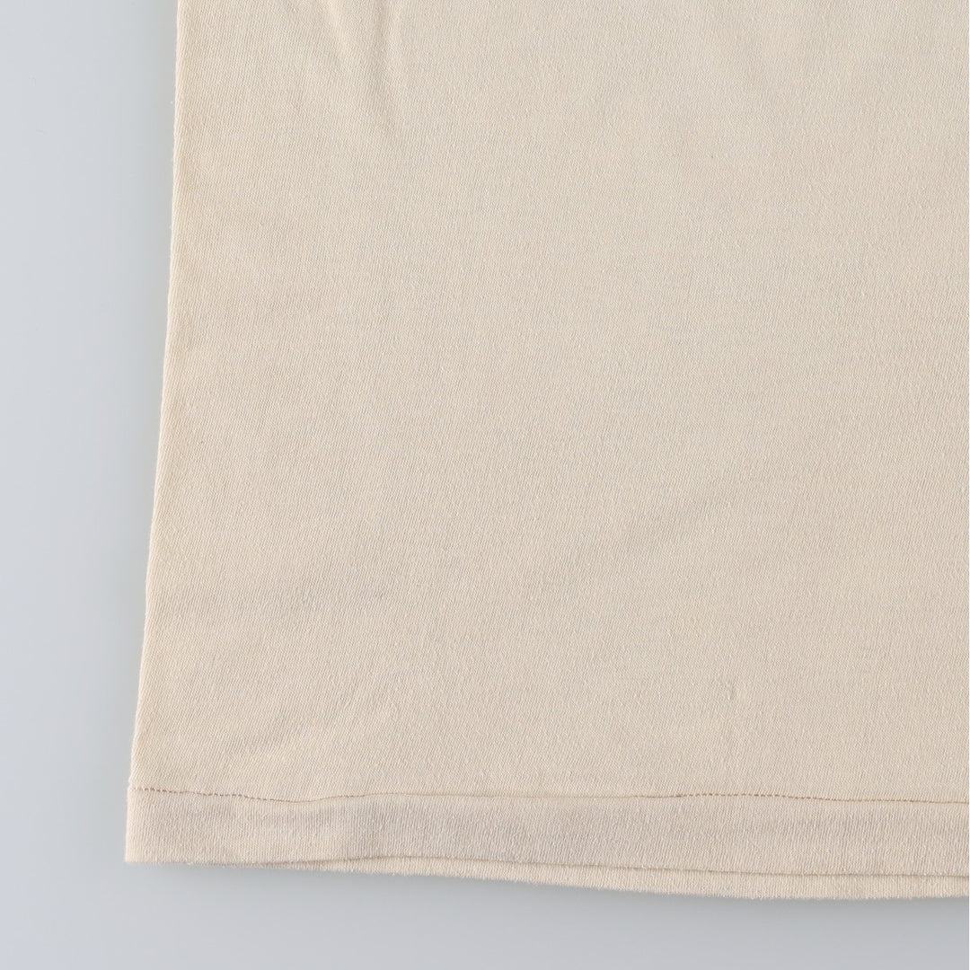 Vintage Printed T-shirt, Women's Size S unclear Beige type Vintage Second Hand