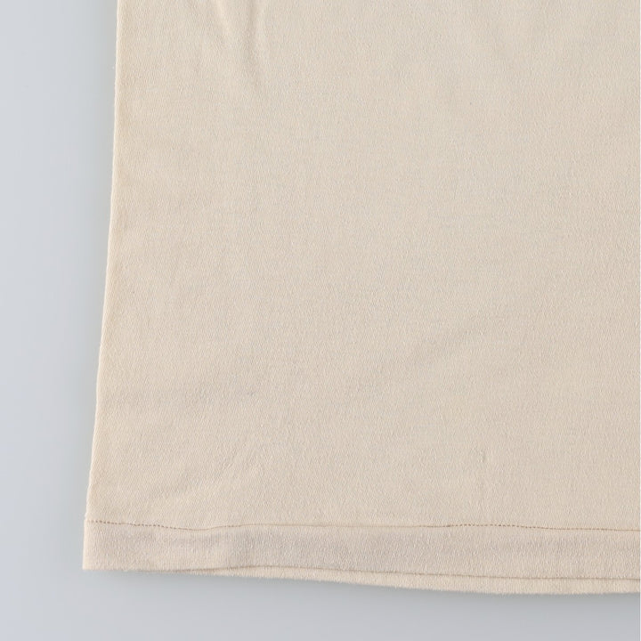 Vintage Printed T-shirt, Women's Size S unclear Beige type Vintage Second Hand