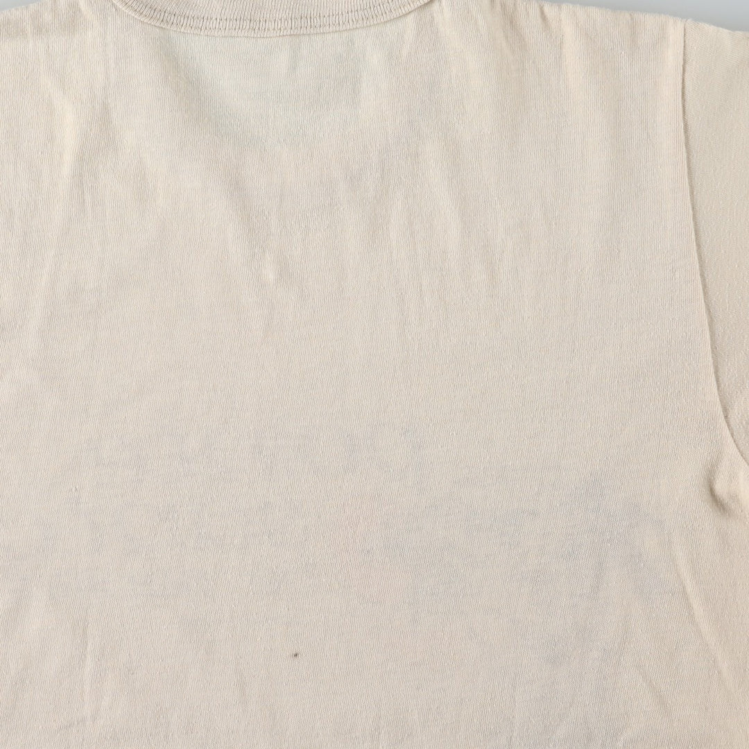 Vintage Printed T-shirt, Women's Size S unclear Beige type Vintage Second Hand