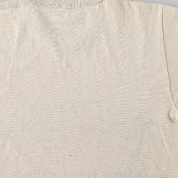 Vintage Printed T-shirt, Women's Size S unclear Beige type Vintage Second Hand