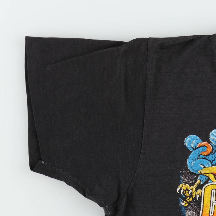 80'S CRAZY CLIMBER Print T-Shirt, Women's Size S (Equivalent), Vintage unclear black type Vintage Second Hand