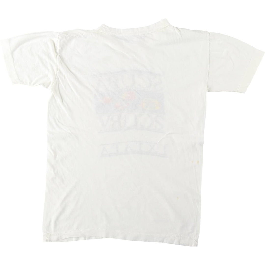 ~90'S YAZBEK Fish Pattern Souvenir T-Shirt, Men's Size L (Equivalent), Vintage cotton white type Vintage Second Hand