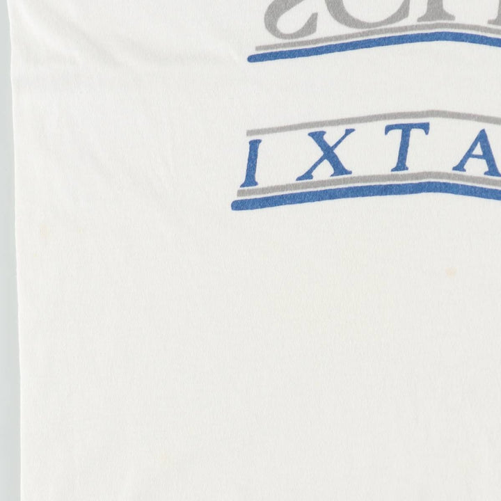 ~90'S YAZBEK Fish Pattern Souvenir T-Shirt, Men's Size L (Equivalent), Vintage cotton white type Vintage Second Hand