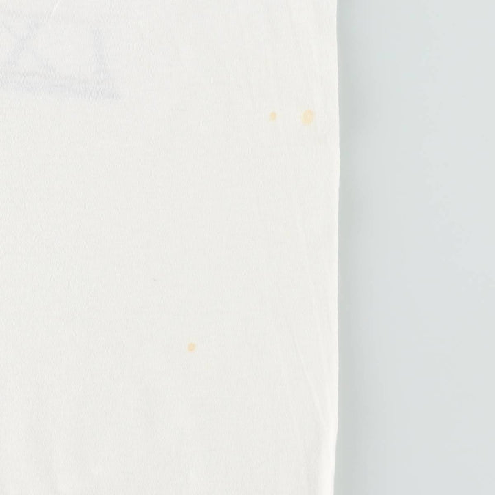 ~90'S YAZBEK Fish Pattern Souvenir T-Shirt, Men's Size L (Equivalent), Vintage cotton white type Vintage Second Hand