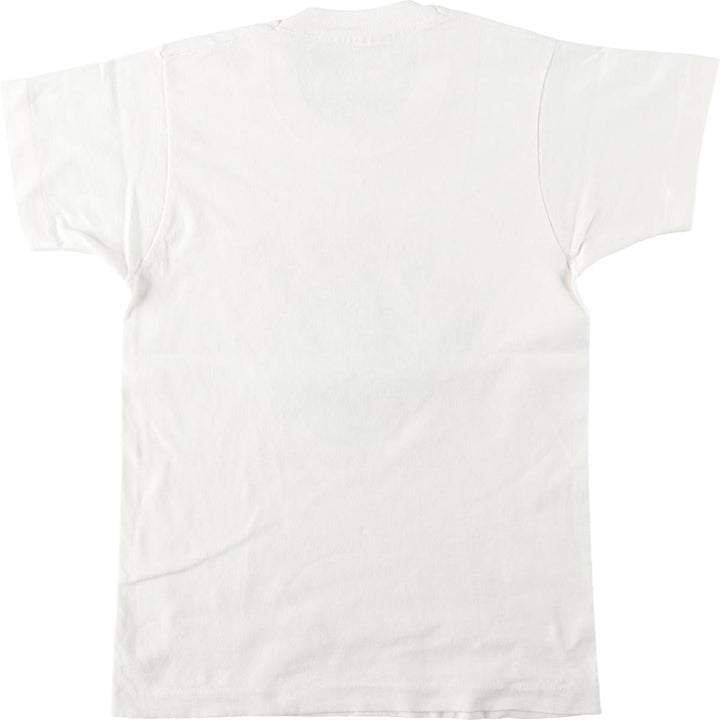90'S Fruit of the Loom printed T-shirt, made in the USA, women's size S, vintage cotton white type Vintage Second Hand