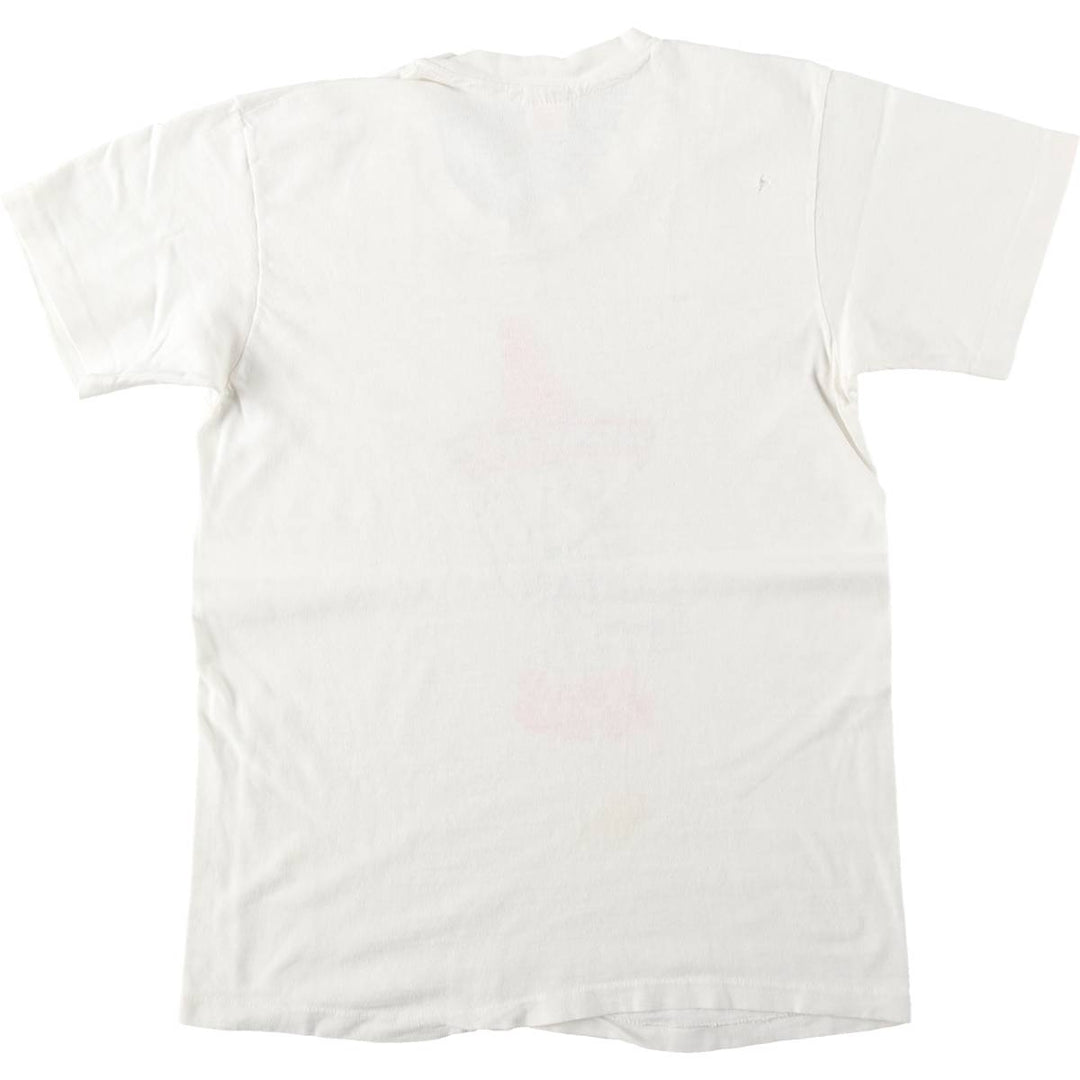 1970'S Hanes Print T-Shirt, Men's Size S (approx.), Vintage cotton white type Vintage Second Hand