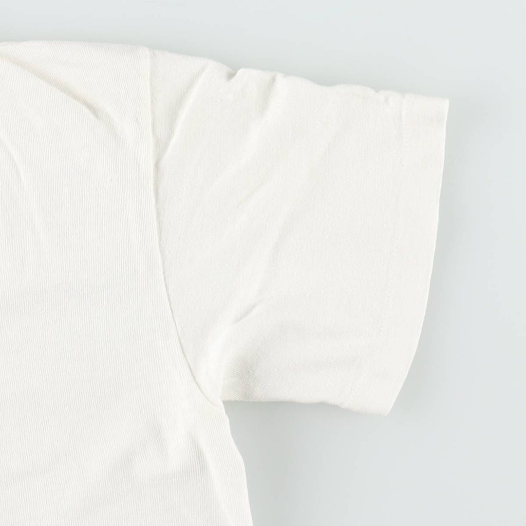 1970'S Hanes Print T-Shirt, Men's Size S (approx.), Vintage cotton white type Vintage Second Hand
