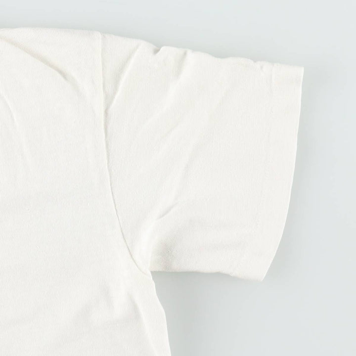 1970'S Hanes Print T-Shirt, Men's Size S (approx.), Vintage cotton white type Vintage Second Hand