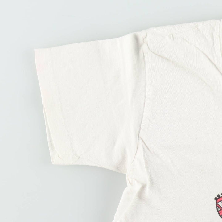 1970'S Hanes Print T-Shirt, Men's Size S (approx.), Vintage cotton white type Vintage Second Hand