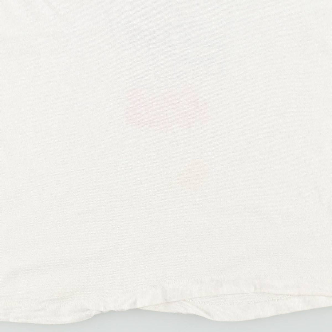1970'S Hanes Print T-Shirt, Men's Size S (approx.), Vintage cotton white type Vintage Second Hand