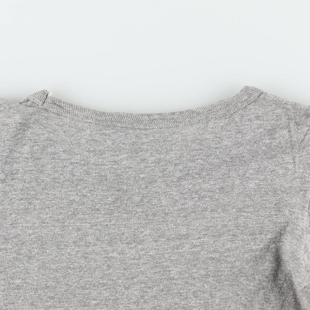 PRINCETON SPORTSWEAR Printed T-Shirt, Women's Size S (approx.), Vintage cotton gray type Vintage Second Hand