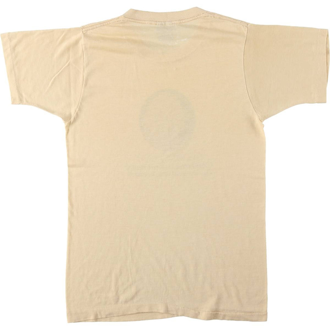 80'S Screen Stars George Eliot T-shirt, Made in USA, Women's Size S (approx.), Vintage cotton Beige type Vintage Second Hand