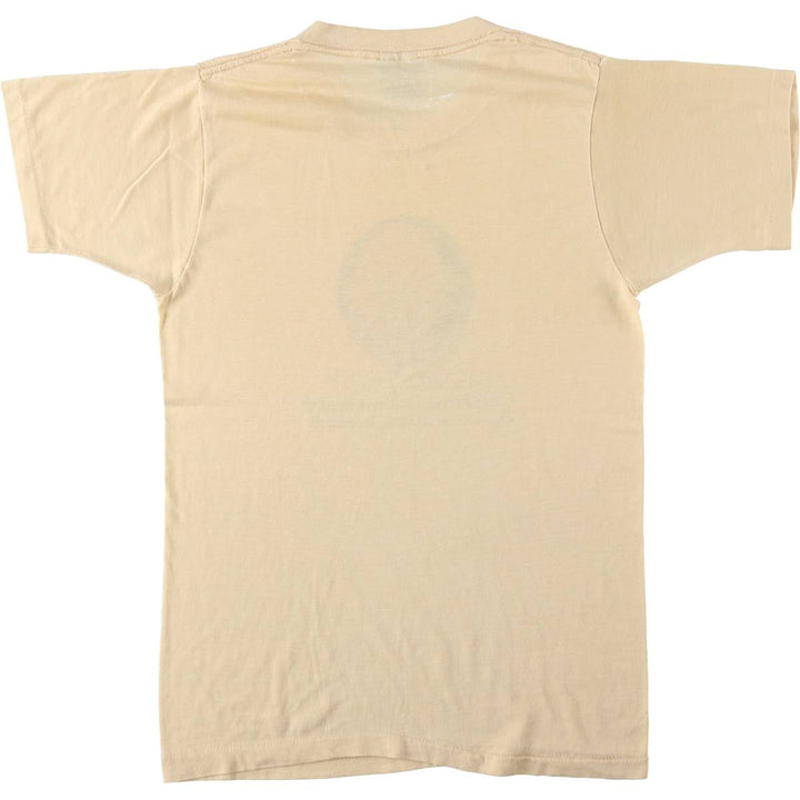 80'S Screen Stars George Eliot T-shirt, Made in USA, Women's Size S (approx.), Vintage cotton Beige type Vintage Second Hand