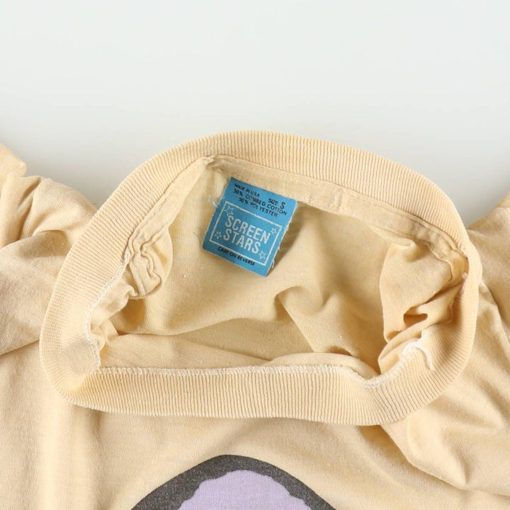 80'S Screen Stars George Eliot T-shirt, Made in USA, Women's Size S (approx.), Vintage cotton Beige type Vintage Second Hand