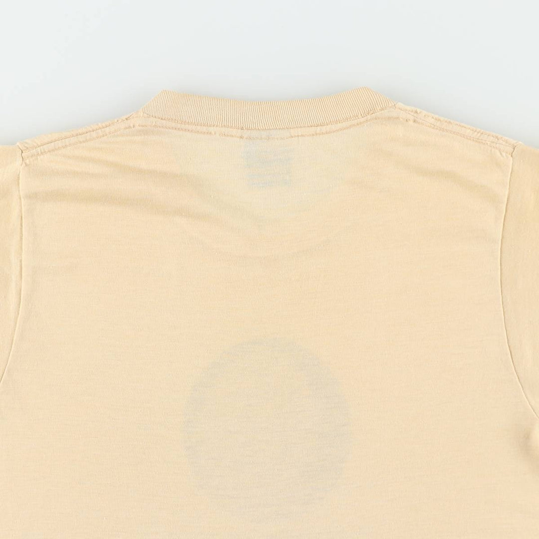 80'S Screen Stars George Eliot T-shirt, Made in USA, Women's Size S (approx.), Vintage cotton Beige type Vintage Second Hand