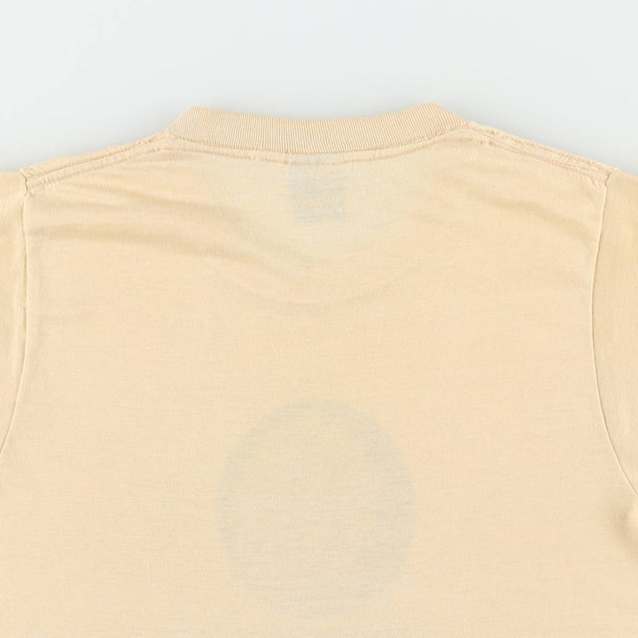 80'S Screen Stars George Eliot T-shirt, Made in USA, Women's Size S (approx.), Vintage cotton Beige type Vintage Second Hand