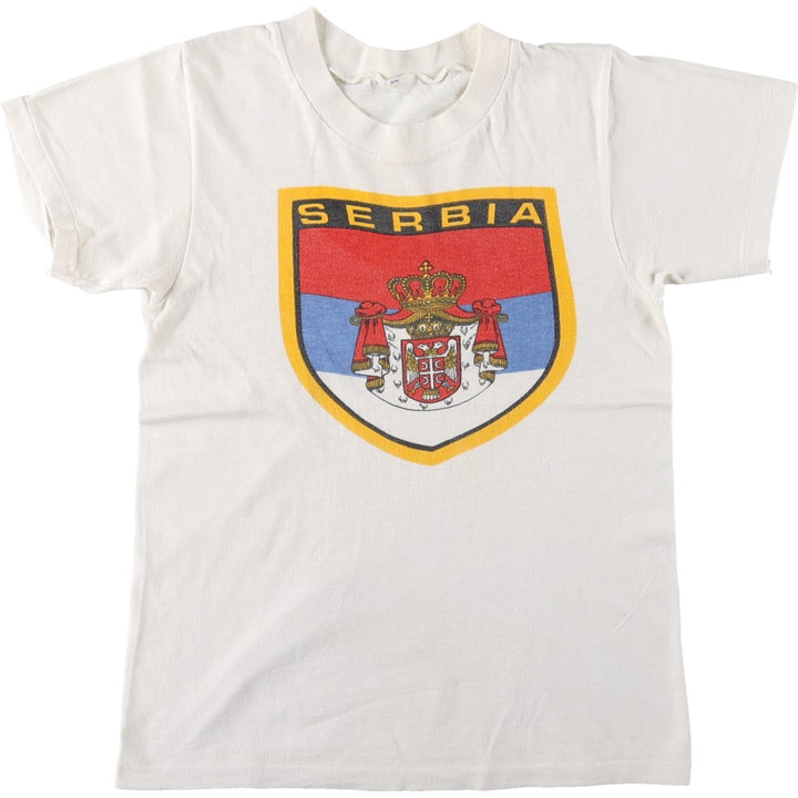 Vintage printed T-shirt from the 1990s, equivalent to women's size XS. unclear unbleached Vintage Second Hand
