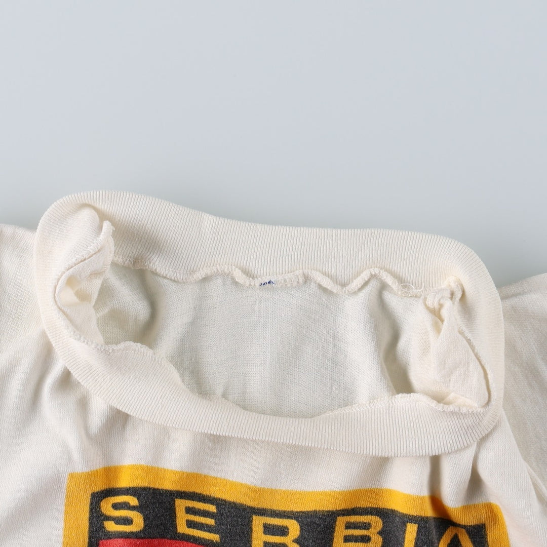Vintage printed T-shirt from the 1990s, equivalent to women's size XS. unclear unbleached Vintage Second Hand