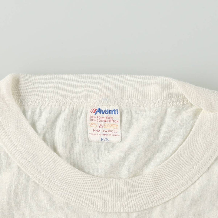 1980'S Avanti Vancouver Expo 1986 Print T-Shirt, Made in Canada, Women's Size S (approx.), Vintage polyester white type Vintage Second Hand