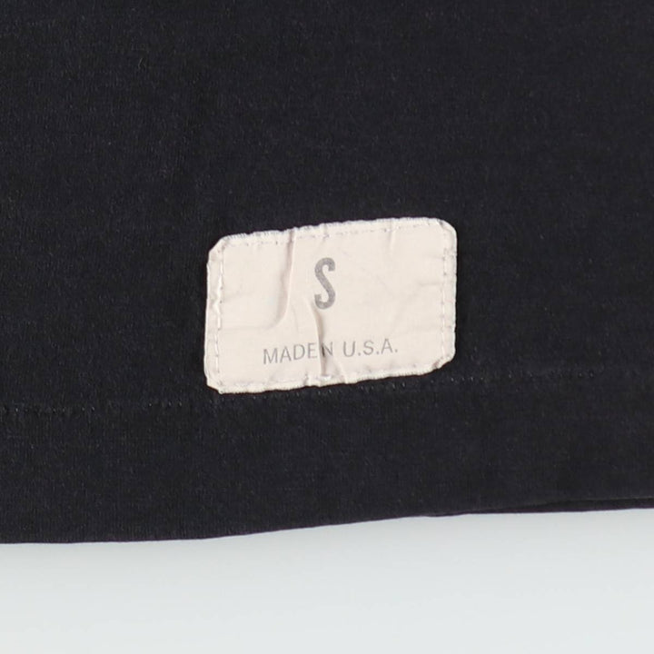 80'S Sofie Soffe Triple Print T-Shirt, Made in USA, Women's Size S (Equivalent), Vintage polyester black type Vintage Second Hand