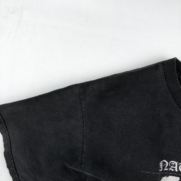 Native Gold Princess Mononoke Movie T-Shirt, Made in USA, Women's Size S (approx.) unclear black type Vintage Second Hand